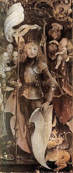 Matthias Grunewald Fourteen Saints Altarpiece Spain oil painting art